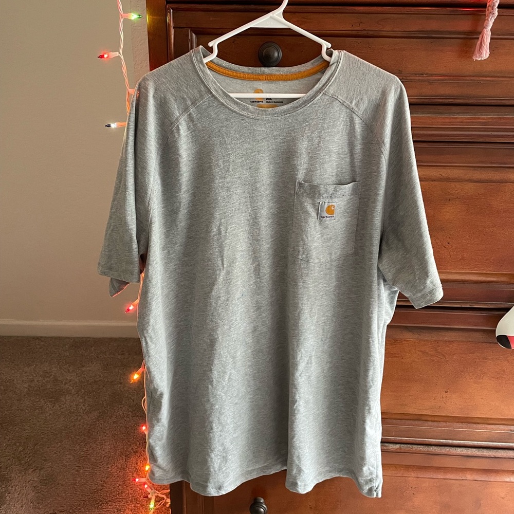 🚨Grey Carhartt Tee 2XL